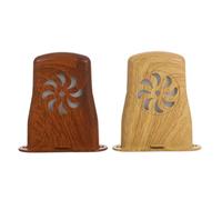 JOINPAYA 2pcs Guitar Humidifier Sound Hole Moisturizer with Elegant Wood Grain Design, Automatic Humidity Regulation and Sponge Material for Maintaining Optimal Humidity Levels in Guitar