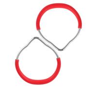 JOINPAYA 2pcs Gym Rings Metal Exercise Rings for Outdoor Fitness Activities Safe and Engaging Workout Equipment for Easy Installation for Home Playground Use