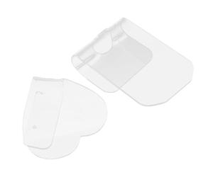 JOINPAYA 2pcs Handheld Manicure Palettes Eyeliner Cosmetic Palettes Acrylic Thickened Material Not Easy to Break Nail Tip Display for Friends and Family Who Nail Art Personal Use
