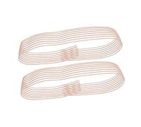 JOINPAYA 2Pcs Invisible Ballet Shoe Straps Elastic Bands for Pointe Shoes Reinforced Fit Enduring Comfort for Ballet Jazz Modern Dance