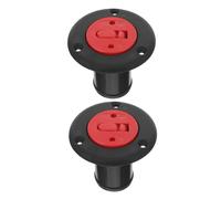 JOINPAYA 2pcs Leakproof Keyless Yacht Water and Fuel Filler Caps Plastic Screw Top Vent Covers for Rv Motorhome Caravans Campers with Strong Water Resistance and Odor Prevention