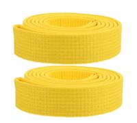 JOINPAYA 2Pcs Lightweight Karate Belt Taekwondo Waistband Breathable Martial Arts Training Belts for Men and Boys Non-fading Multi-function for Practice and Costume