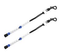JOINPAYA 2pcs Lightweight Plastic Golf Scoring Keeper with Buckle Design for Hanging on Your Clothes Pocket, Blue Golfing Counter Beads for Outdoor Use by Golf Enthusiasts