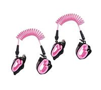 JOINPAYA 2pcs Lost Rope for Boy Girl's Safety Wristband Lock Rotating Head Wrist Strap to Prevent Boys and Girls from Getting Lost During Walking