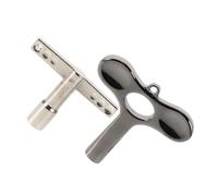 JOINPAYA 2pcs Metal Drum Tuning Keys T Shaped Portable for Acoustic Electronic Drums Essentials