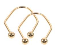 JOINPAYA 2pcs Metal Facial Exerciser Dimple Maker for Cheeks Face Dimples Trainer Tool in Gold for Facial Muscle Toning and Beauty Care