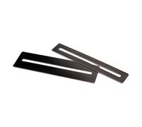 JOINPAYA 2pcs Metal Fingerboard Guards for Mandolin and Ukulele with Fretboard Protection for DIY Fret Works and Fret Removal for Guitarists and Luthiers