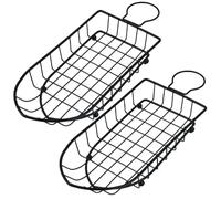 JOINPAYA 2pcs Multi-function Reusable Fry Basket Set for Bread and French Fries, Household Kitchen Food Accessory for Serving Snacks and Bread in Home Dining