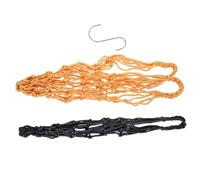 JOINPAYA 2pcs Net Bags for Poultry Feeding Hanging Chicken Vegetable Feeder with Hooks Multi Use Storage for Cabbage Corn and More Easy to Clean and Reusable