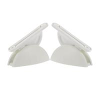 JOINPAYA 2pcs Nylon Door Catch for Camper with Easy Installation and Enhanced Door Stability White Push to Close Latch for Outdoor Camping and Road Trips and Cargo Trailer Accessories