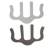 JOINPAYA 2pcs Page Holder Clip Piano Music Note Clamp Large Sheet Paper Holder Black and White Color for Random Color