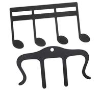 JOINPAYA 2pcs Piano Sheet Music Portable Music Page Holder Clip Decorative Note Clamp Metal Book Clip for Easy Viewing and Reading