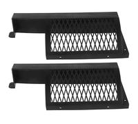 JOINPAYA 2pcs Plastic Foosball Table Ball Collecting Box with Sturdy Mesh Net and Plastic Frame Attachment, Quick Setup Foosball Accessories for Family Gathering and Game Nights