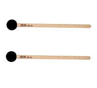 JOINPAYA 2pcs Plush Mallets for Percussion for Singing Bowls Tongue Drums Beech Handle for Band Instruments Practice Sessions