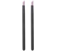 JOINPAYA 2pcs Polished Rod Cuticle Pusher and Dead Skin Remover Manicure Tool for Personal and Professional Use Black Sturdy Material for Effective Nail Care