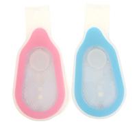 JOINPAYA 2pcs Portable Clip Lights for Outdoor Running Night Safety LED Backpack Lights Easy Installation for Hiking Cycling Walking Durable Silicone Material Red Blue