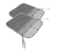 JOINPAYA 2pcs Portable Mesh Stroller Bag Organizer Hanging Storage for Essentials for Keeping Diapers Snacks Toys and Towels Neat and Accessible