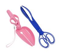 JOINPAYA 2pcs Portable Pet Waste Scooper for Dogs and Cats Lightweight Plastic Poop Picker with Travel-friendly Compact Design Hygienic Outdoor Pooper Scooper for Parks Yards and Urban Use