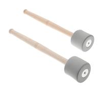 JOINPAYA 2pcs Professional Drum Sticks Withfoams Head Suitable for Bass Drum Mallet for Stage Drumming Performance and Percussion Instrument Music Band