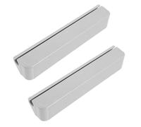 JOINPAYA 2pcs Pvc Inflatable Kayak Seat Hooks with 3-hole Mounting Clips for Dinghy Canoe and Inflatable Boat Seats - White Bracket Accessories for Water Sports