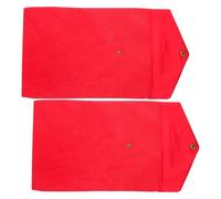 JOINPAYA 2pcs Red Velvet Scripture Storage Bags for Buddhist Texts and Bible with Pen Holder, Portable Religious Book Carrying Pouches Suitable for Travel and Temple Use