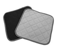 JOINPAYA 2pcs Reusable Washable Hamster Cage Liner Gray Soft Skin-friendly Pet Training Mat for Guinea Pigs Rats Small Animal Cage Accessories Pee Pad