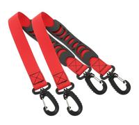 JOINPAYA 2Pcs Roller Skate Leash Handle Red Skates Carrying Straps and Ski Boots for Easy Transport