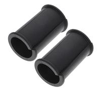JOINPAYA 2pcs Rubber Microphone Shock Mount Covers, Black Rubber Washers to Protect Microphone from Slipping and Loosening, Easy to Put and Remove, for Office and Meeting Room Use