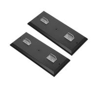 JOINPAYA 2pcs Scale Motorcycle Model Display Stand with Stable Alloy and Plastic Base Anti-slip Holder for Collectibles Storage and Labeling for Office and Home Collections