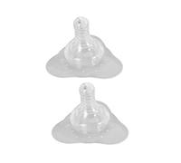 JOINPAYA 2pcs Silicone for Breastfeeding Food-grade Lactation Protectors Comfortable Nursing Covers for Mothers Ergonomic Design Strong for Feeding