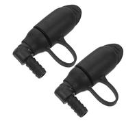 JOINPAYA 2pcs Silicone Hydration Bladder Mouthpiece Valve Detachable Bite Valve for Cycling Water Bladder Tube Replacement with Secure Fit and Easy Cleaning