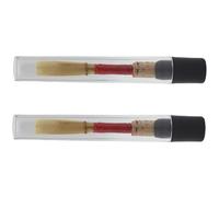 JOINPAYA 2pcs Soft Oboe Reeds Kit Natural Cane Material for Beginners Sound and Comfortable Fit for Practice and Performances