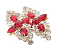 JOINPAYA 2pcs Sparkling Rhinestone Shoe Clips Detachable Flower High Heels Wedding Bridal Prom Party Shoe Decorations Rhinestone Charms