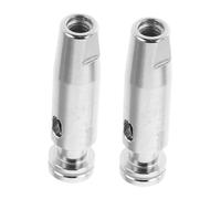 JOINPAYA 2pcs Stainless Steel Epee Points Fencing Tips for Practice and Competition Training Precision Replacement Blades Compatible with Standard Fencing Gear