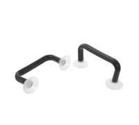 JOINPAYA 2pcs Suction Cup Ruler Handles for Quilting Strong Suction Grip Sewing Ruler Holder Attachments and Templates 4.33x1.97x1.18 Inch Sewing Patchwork Tools