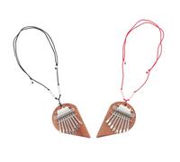 JOINPAYA 2pcs Thumb Piano Eight Tones Mini Kalimba Piano Portable Beginners Kalimba Music Instrument for Boys and Girls and Adults