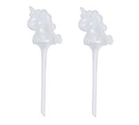 JOINPAYA 2pcs Unicorn Automatic Watering Device Self Watering Irrigation Tool for Plants Adorable Plant Waterer Bulbs