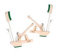 JOINPAYA 2pcs Upright Piano Hammer Butt Flange Replacement Wooden Piano Repair Parts