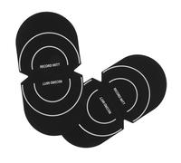 JOINPAYA 2pcs Vinyl Record Mitt Anti-static Protector Mats for Clean Handling for Vinyl Record Collectors Prevents Dirty Fingerprints and Ensures Easy Access to