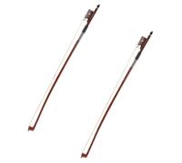 JOINPAYA 2pcs Violin Bow Replacement Violin Bow Hair for Tone Accessory for Beginners and Advanced Players Handmade Quality