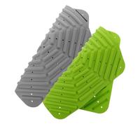 JOINPAYA 2pcs Washable Silicone Chicken Nesting Pads Egg Protective Mats for Laying Hens, Reusable Bedding Liners for Chicken Coop, Farm Livestock Supplies