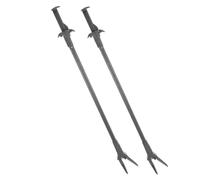 JOINPAYA 2pcs Water Plants Tweezer Aquarium Tools Plastic Practical Easy to Operate Unique Design for Fish Tank Planting and Cleaning