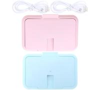 JOINPAYA 2pcs Wet Wipes Warmer USB Portable Tissue Dispenser Warmers for Born Stall Mates Sensitive
