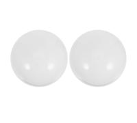 JOINPAYA 2pcs White Globe Lampshade 150mm Outdoor Round Lamp Shade Cover for Garden Lamp Post Light Fixture, Street Light Accessories, Patio and Courtyard Lighting