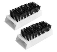JOINPAYA 2pcs White Nail Cleaning Brushes for Fingernails with High Temperature Resistant and Polypropylene Nylon Silk, Multi-purpose Hand Scrub Brushes for Home and Store Use