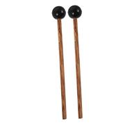JOINPAYA 2pcs Wood Drum Mallets for Sound Healing Drum with Comfortable Grip Versatile Use Suitable for Steel Tongue and Tambourines at Home or School