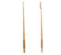 JOINPAYA 2pcs Wooden Bamboo Yangqin Hammers Sticks for Musicians Practice Performance Music Instrument Accessories