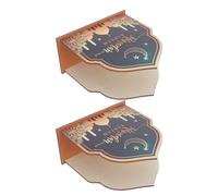 JOINPAYA 2pcs Wooden Napkin Holder for Table Eid Ramadan Islamic Holiday Tissue Dispenser Stand Farmhouse Style Paper Towel Organizer for Home Kitchen Dining