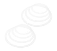 JOINPAYA 2sets Drum Practice Mute of Snare Drum Silencer Circles Easy to Install and Carry for Musicians and Beginners