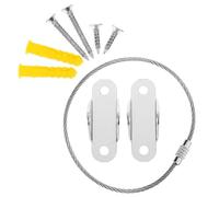 JOINPAYA 2sets Furniture Anchors Wall Safety Straps for Dresser Cabinet Bookshelf Fall Device Secure to Wall Childproofing Kit